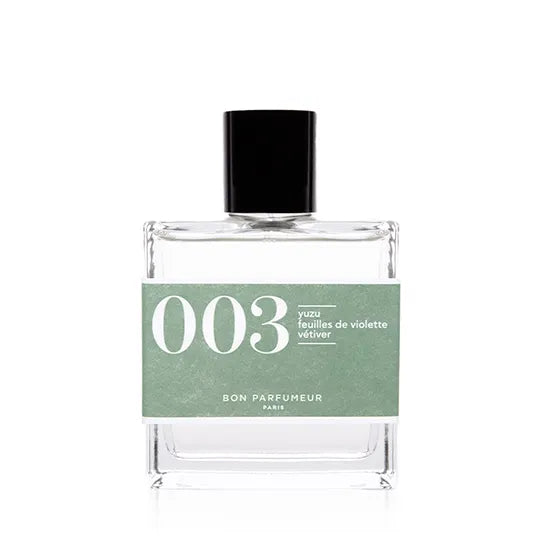 003 YUZU, VIOLET LEAVES, VETIVER BON PARFUMEUR