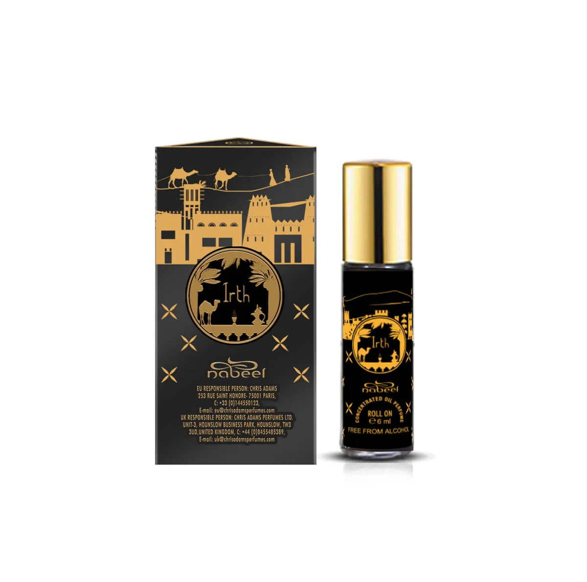 IRTH PROFUMO IN OLIO ROLL-ON NABEEL