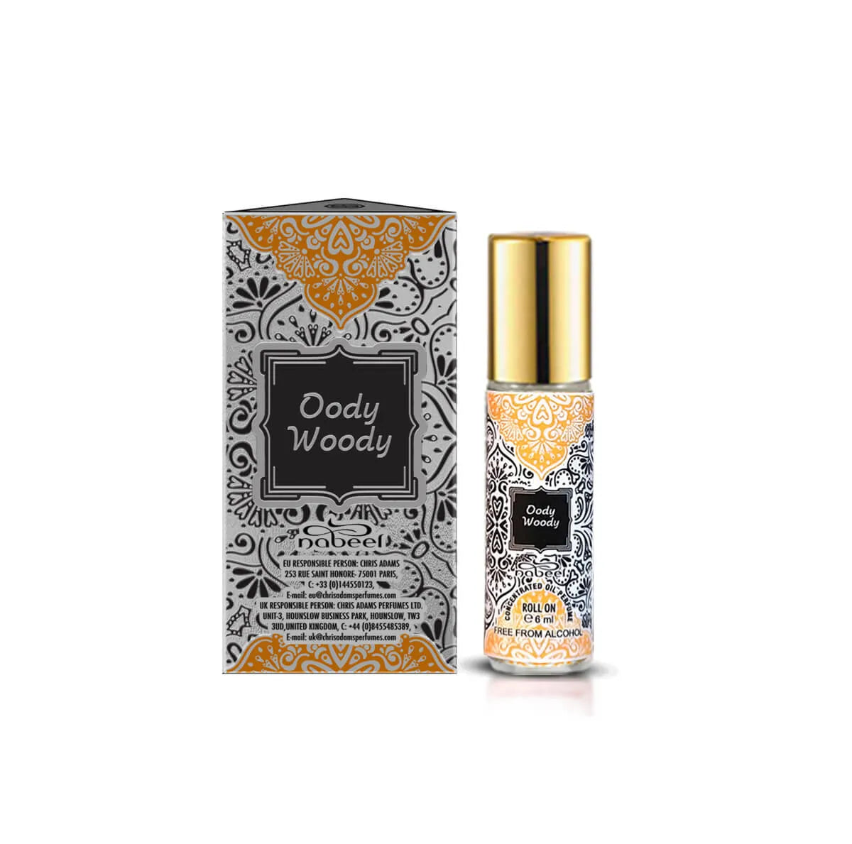 OODY WOODY PROFUMO IN OLIO ROLL-ON NABEEL
