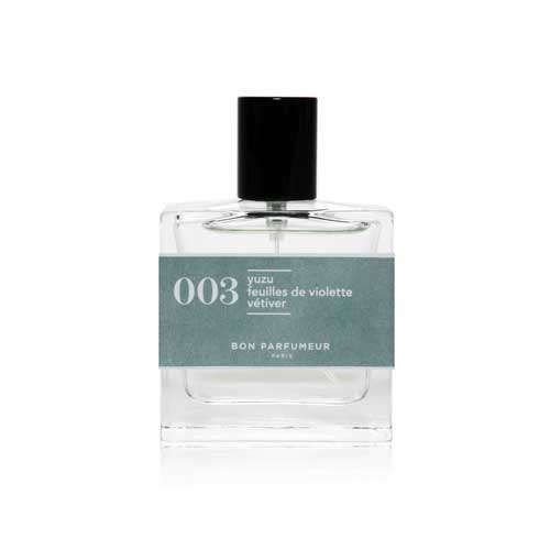 003 YUZU, VIOLET LEAVES, VETIVER BON PARFUMEUR