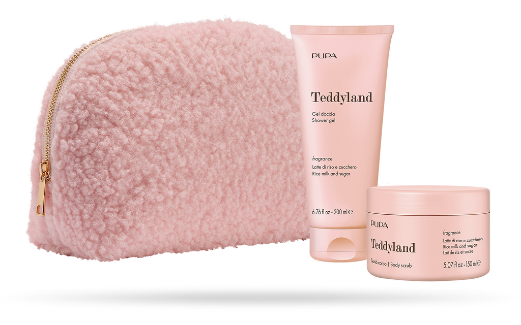 TEDDYLAND KIT 1 BAGNOSCHIUMA + SCRUB CORPO PUPA