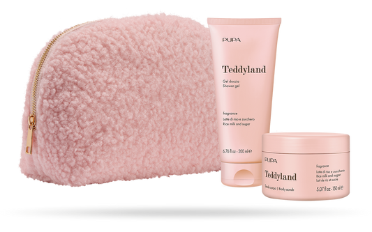 TEDDYLAND KIT 1 BAGNOSCHIUMA + SCRUB CORPO PUPA