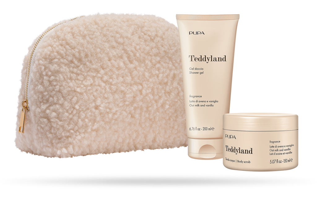 TEDDYLAND KIT 1 BAGNOSCHIUMA + SCRUB CORPO PUPA