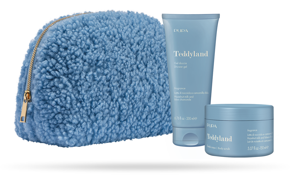 TEDDYLAND KIT 1 BAGNOSCHIUMA + SCRUB CORPO PUPA