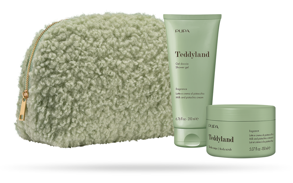 TEDDYLAND KIT 1 BAGNOSCHIUMA + SCRUB CORPO PUPA
