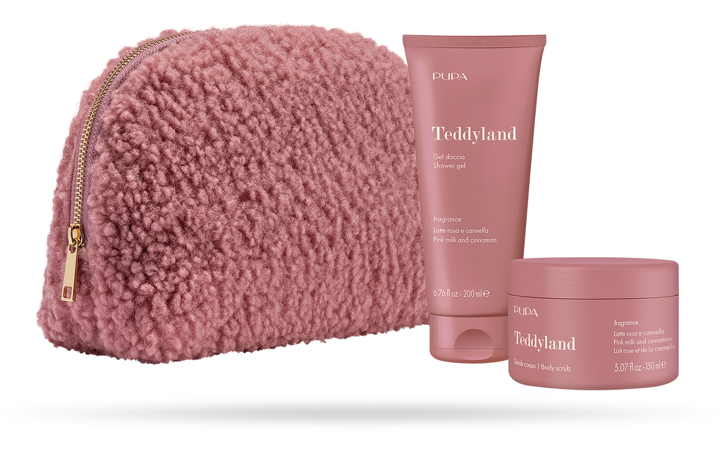 TEDDYLAND KIT 1 BAGNOSCHIUMA + SCRUB CORPO PUPA