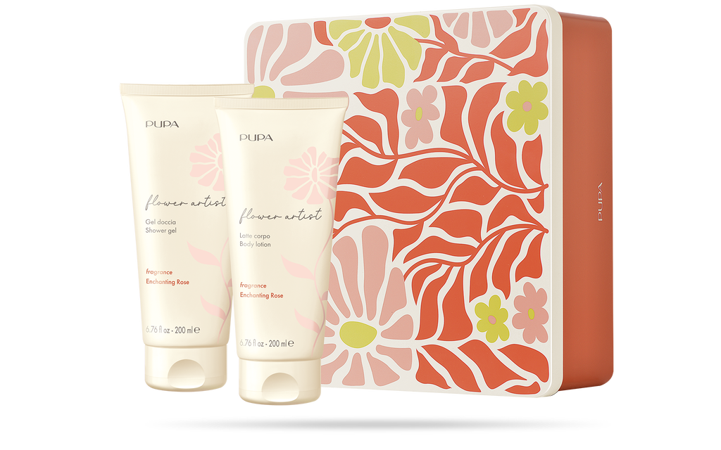 FLOWER ARTIST BAGNOSCHIUMA + CREMA CORPO PUPA