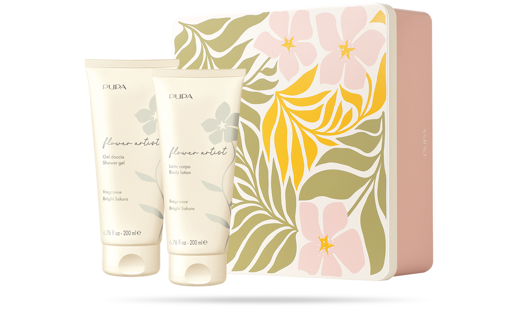 FLOWER ARTIST BAGNOSCHIUMA + CREMA CORPO PUPA