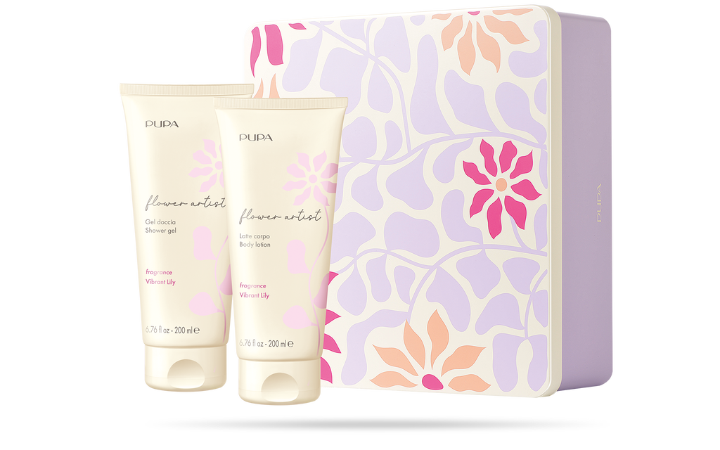 FLOWER ARTIST BAGNOSCHIUMA + CREMA CORPO PUPA