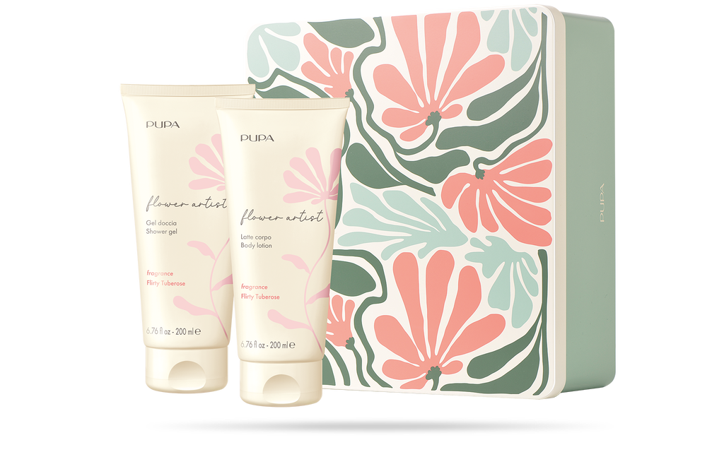 FLOWER ARTIST BAGNOSCHIUMA + CREMA CORPO PUPA