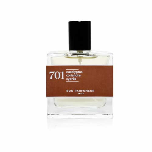 701 EUCALYPTUS, CORIANDER, CYPRESS GON PARFUMEUR