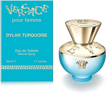 DYLAN TURQUOISE POUR FEMME VERSACE