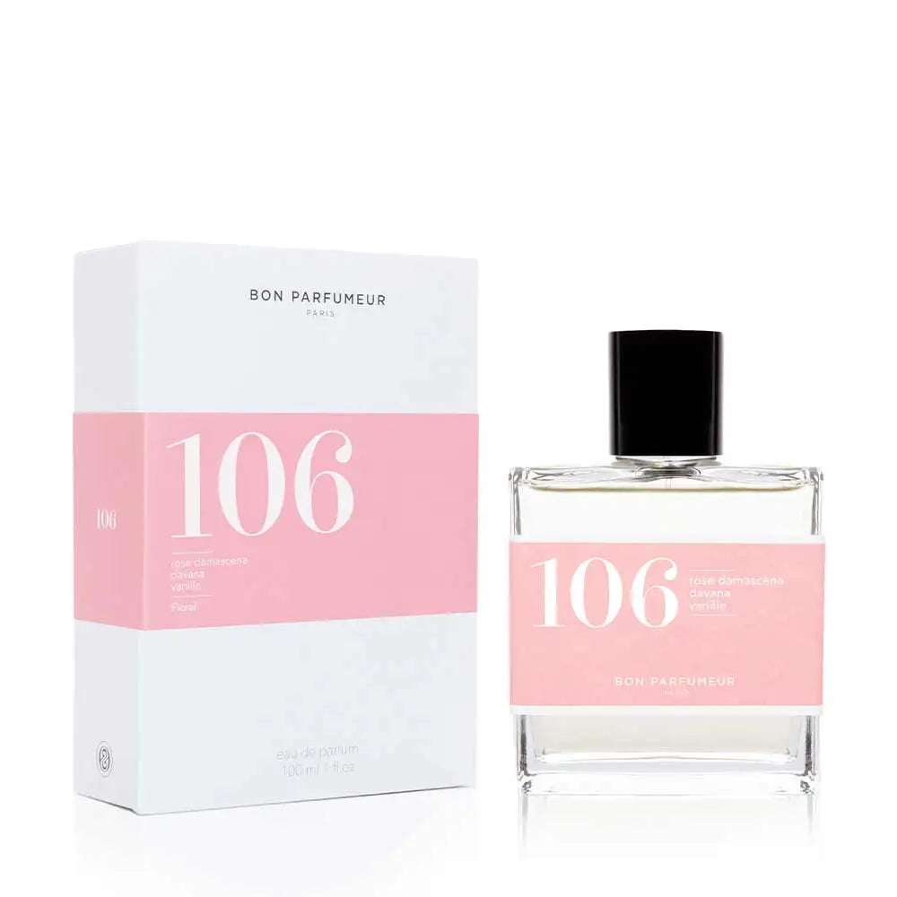 106 ROSA DAMASCENA, DAVANA, VANIGLIA EAU DE PARFUM BON PARFUMEUR